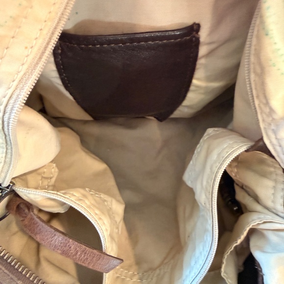 Rough & Tumble City Safari Double Zip Waxed Canvas Bag - Picture 4 of 5